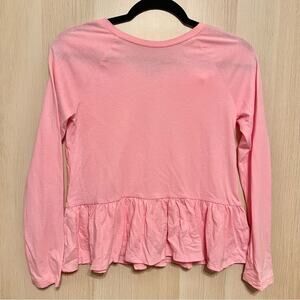 Crewcuts Pink Long Sleeved Top with Back Bow